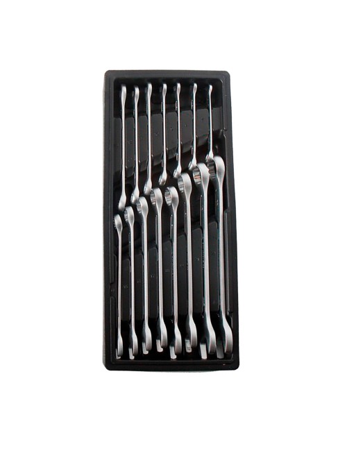 Llaves combinadas, fija - estrella, 7-22 mm, 15 piezas