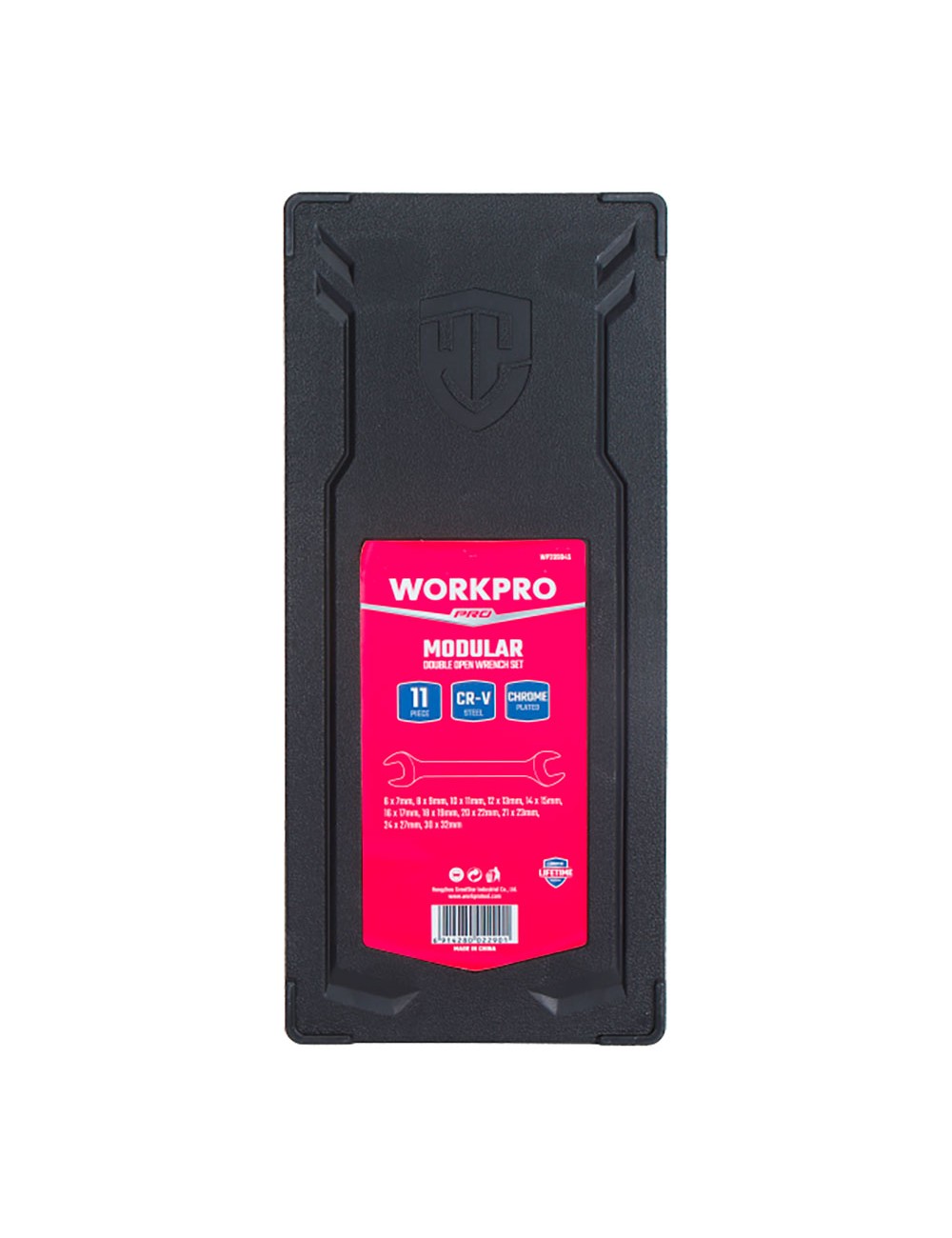 Llaves fijas de doble boca, juego 11 piezas