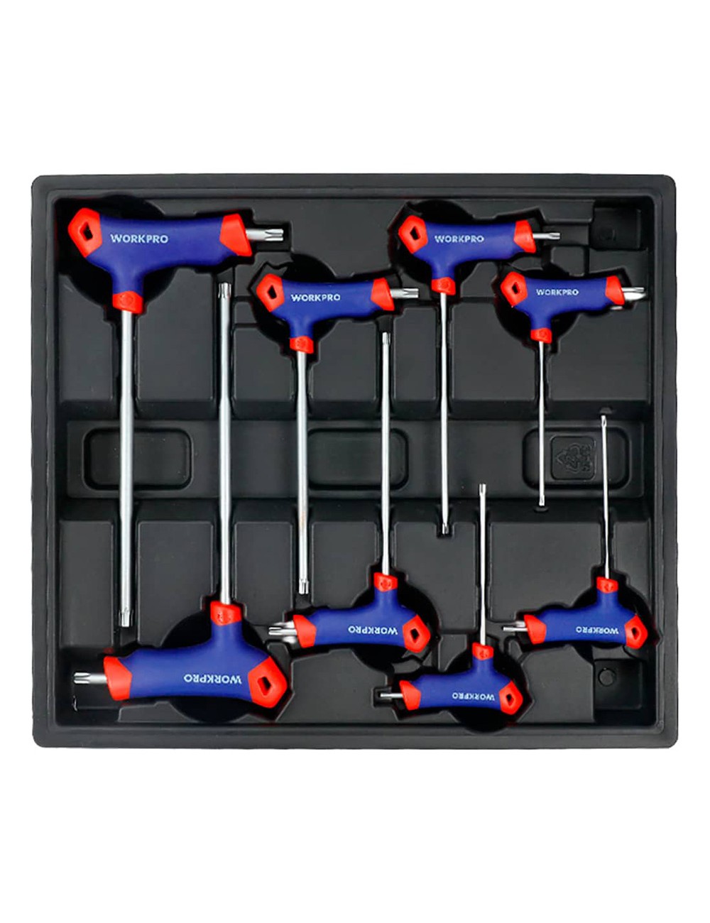 Llaves torx mango en t, t10-t50, juego 8 piezas