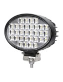 Faro de trabajo ovalado 27 w, 32 led 2800 lm 9 - 32 v ip67