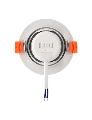 Downlight led, empotrable, redondo, sylt, 7 w, 3cct, 600 lm, color blanco, ø8,5 cm