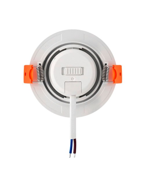 Downlight led, empotrable, redondo, sylt, 7 w, 3cct, 600 lm, color blanco, ø8,5 cm
