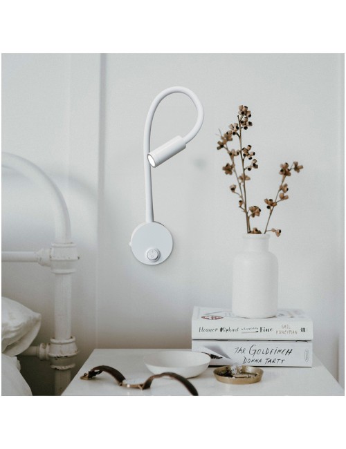 Aplique led classic, 3 w, 4000 k, 450 lm, blanco, 35 x 6,3 cm