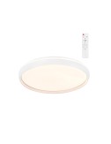 Plafón led circular, charly, 72 w, 3cct, 7290 lm, blanco, ø50 x 7 cm