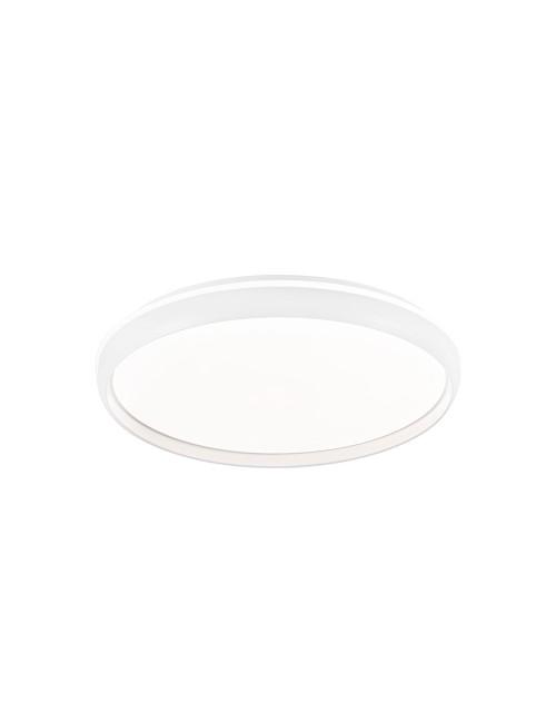 Plafón led circular, charly, 72 w, 3cct, 7290 lm, blanco, ø50 x 7 cm
