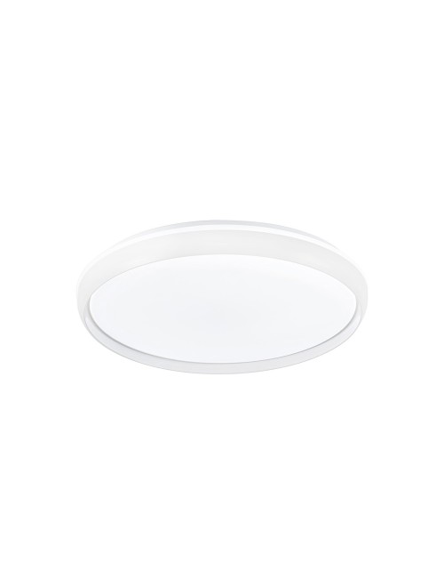 Plafón led circular, charly, 72 w, 3cct, 7290 lm, blanco, ø50 x 7 cm
