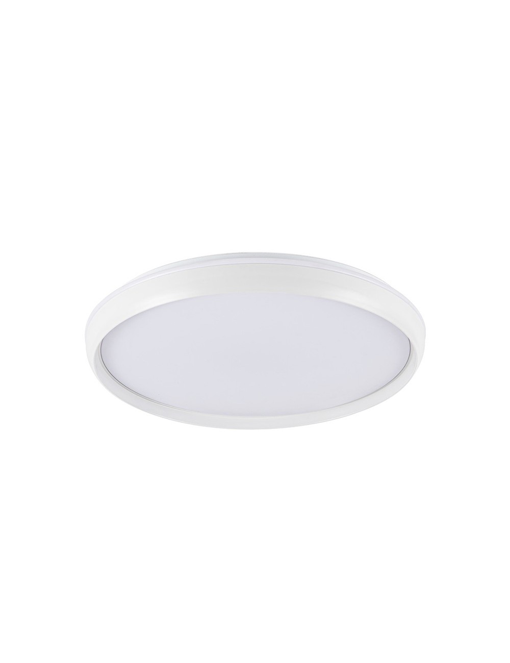 Plafón led circular, charly, 72 w, 3cct, 7290 lm, blanco, ø50 x 7 cm