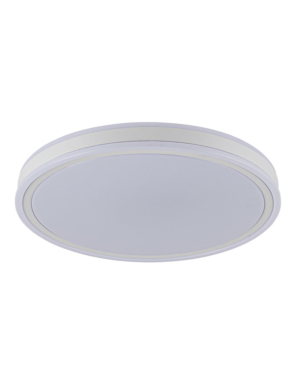 Plafón led circular, targes, 72 w, 3cct, 7290 lm, blanco, ø50 x 6,5 cm