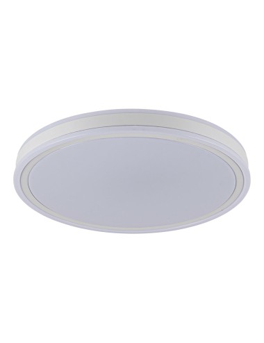 Plafón led circular, targes, 80 w, 3cct, 8800 lm, blanco, ø60 x 6,5 cm