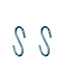 Gancho en forma de s cg23 6 x 70 mm, zincado, blister 2 uds