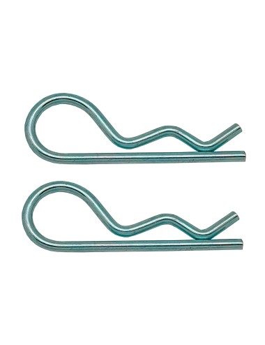 Pasador ps14 forma r, 4 mm, galvanizado, blister 2 uds