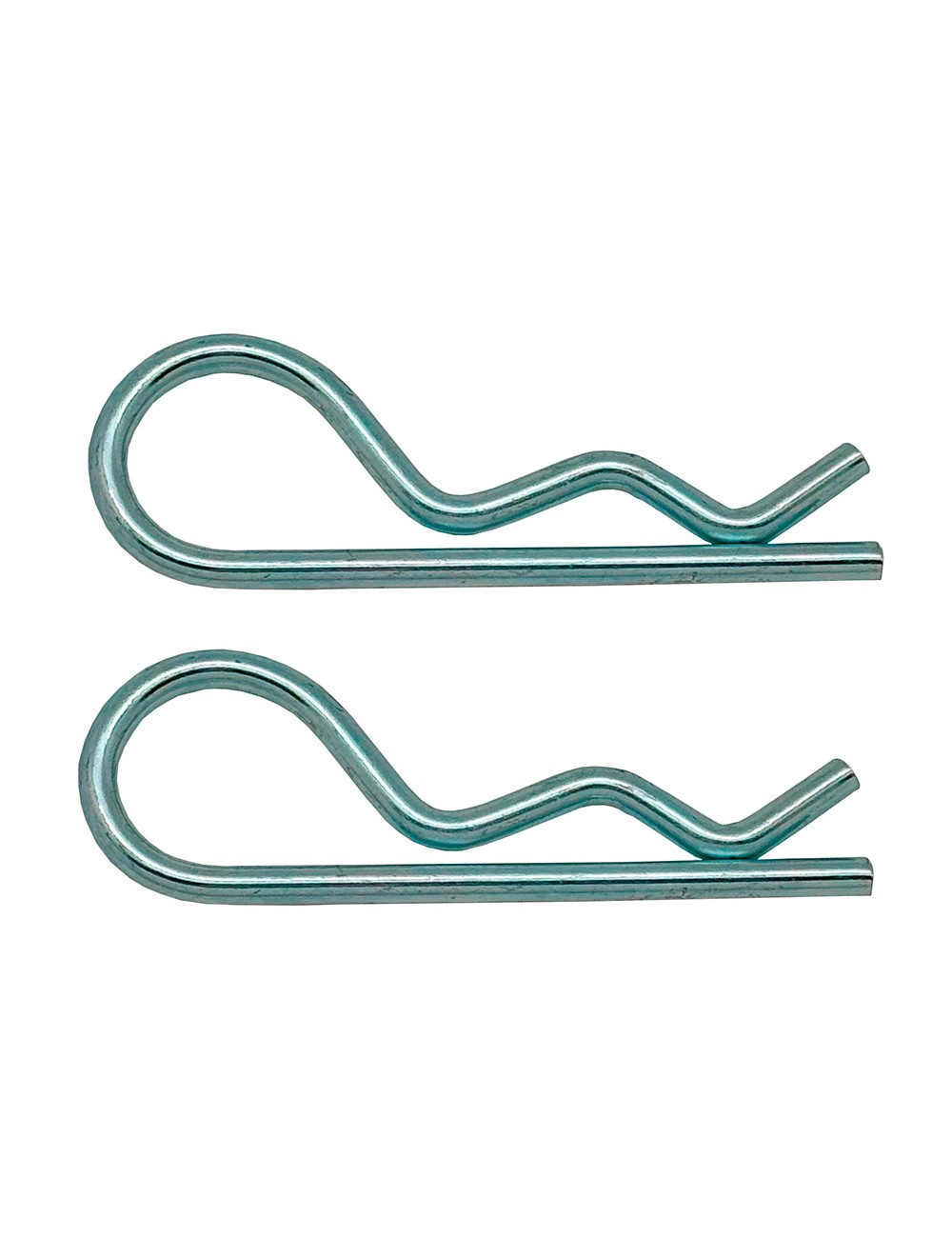 Pasador ps14 forma r, 4 mm, galvanizado, blister 2 uds