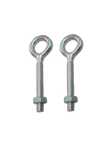 Hembrilla soldada con tuerca hm01, m6 x 50 mm, zincado, blister 2 uds