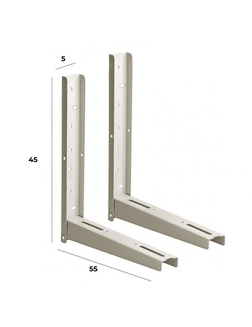 Soporte climatización blanco 5 x 55 x 45 cm