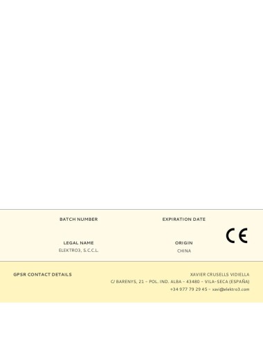 Portalámparas porcelana e14 beige (envasado)