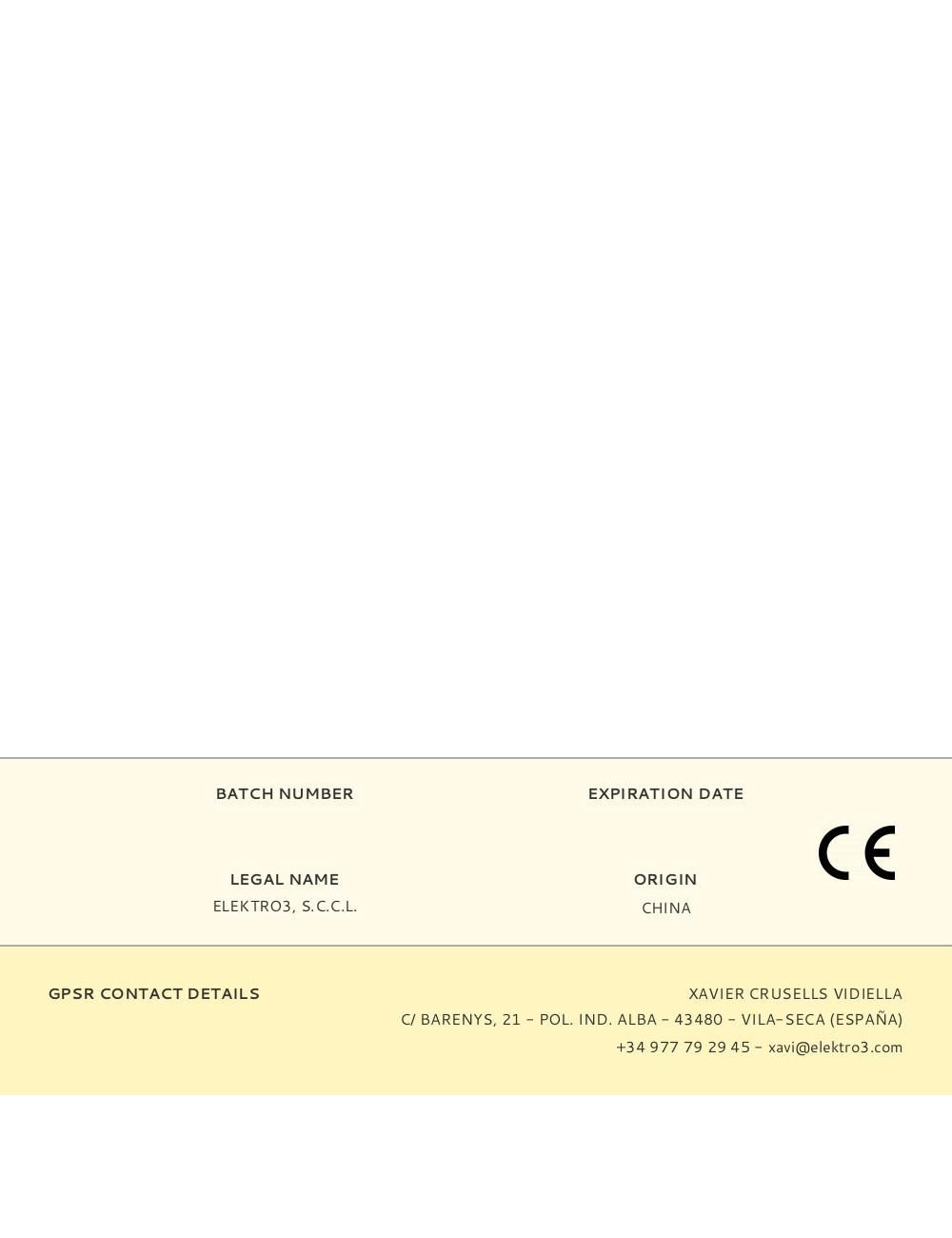 Portalámparas porcelana e14 beige (envasado)