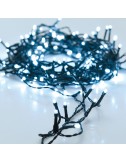 Guirnalda multifunción, uso exterior, tipo espino, luz fría, 400 leds, 8 m