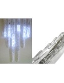 Guirnalda led icicle, exterior, 2,5 m