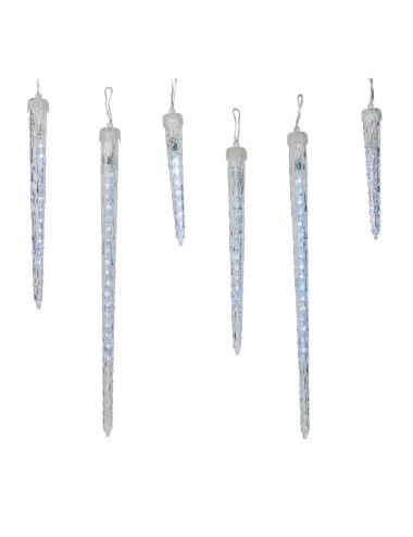 Guirnalda led icicle, exterior, 2,5 m