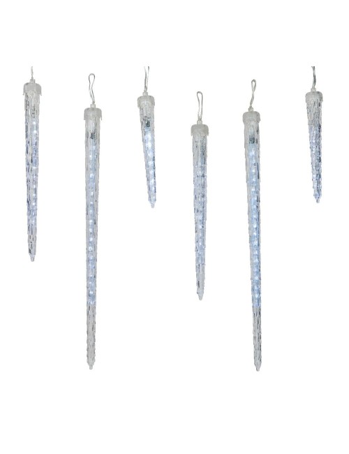 Guirnalda led icicle, exterior, 2,5 m
