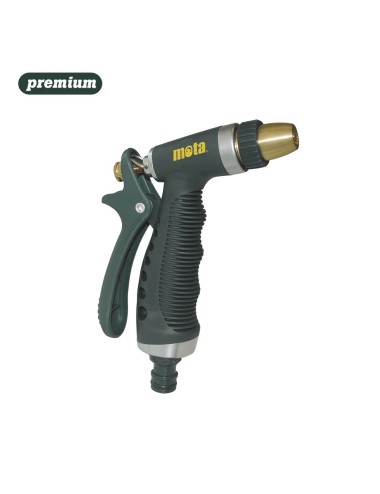 Pistola de riego aluminio ar21 con conector