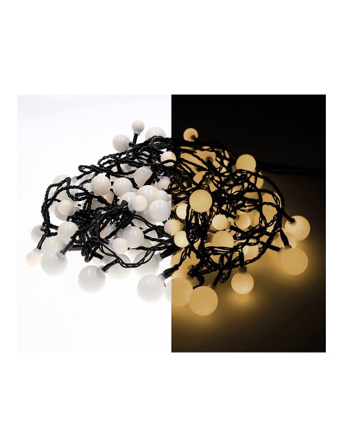 Guirnalda "cherry" 120 leds de tres medidas, luz cálida, exterior, 9 m