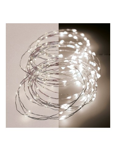 Guirnalda micro led 180 led, multifunción, luz cálida, exterior, 9 m