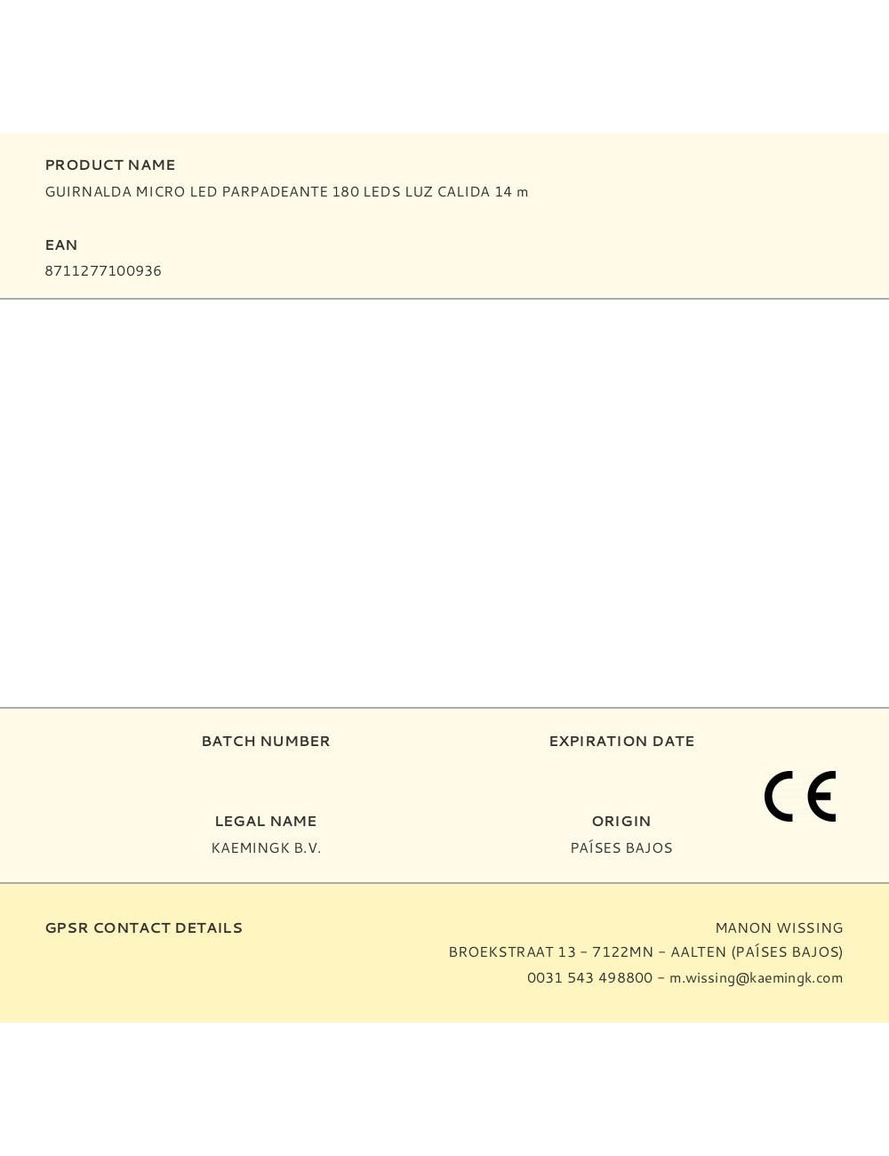 Guirnalda micro led 180 led, multifunción, luz cálida, exterior, 9 m