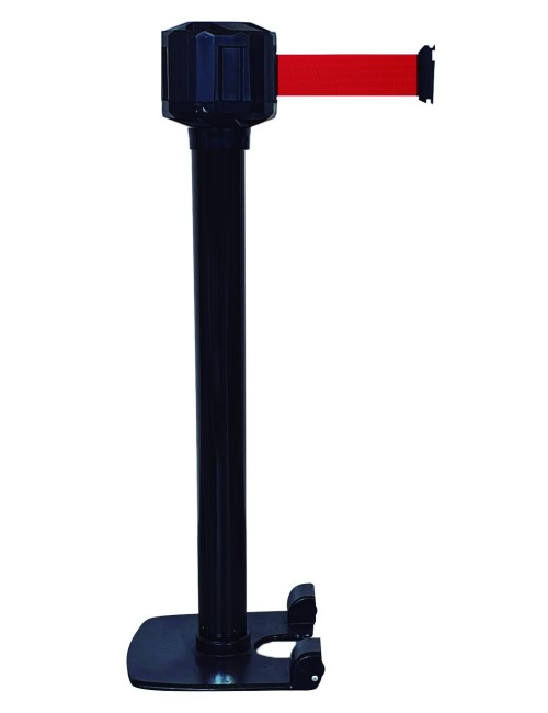 POSTE INOXIDABLE RXLO1050SRRB CINTA ROJA/BLANCA - Ø80 10m