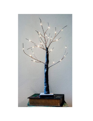 Árbol 3d sakura 60 cm 24 leds cálidos a pilas 3 x aa