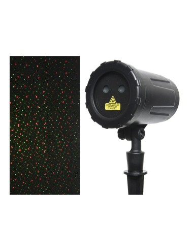 Proyector laser rotatorio 10f con programador 10x13,5x40cm