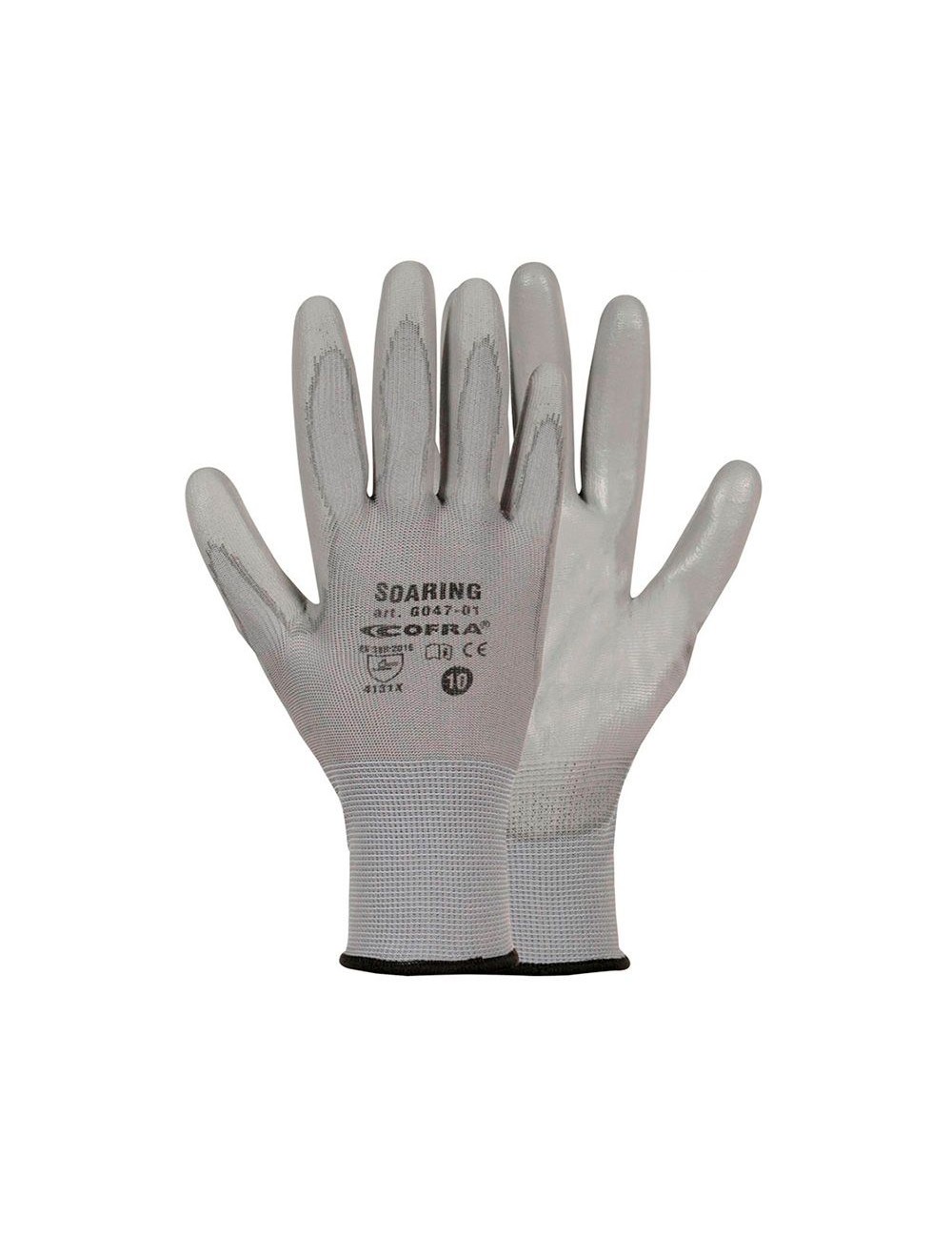 Guante poliuretano soaring talla 10 xl cofra