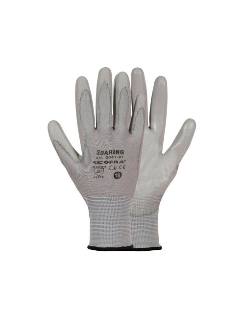 Guante poliuretano soaring talla 10 xl cofra