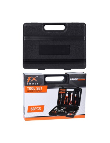 Juego de herramientas de metal, 53 piezas