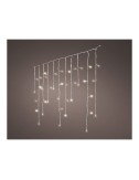 Cortina multifunción, exterior, led icicle, 240 leds, 5,8 m, luz cálida