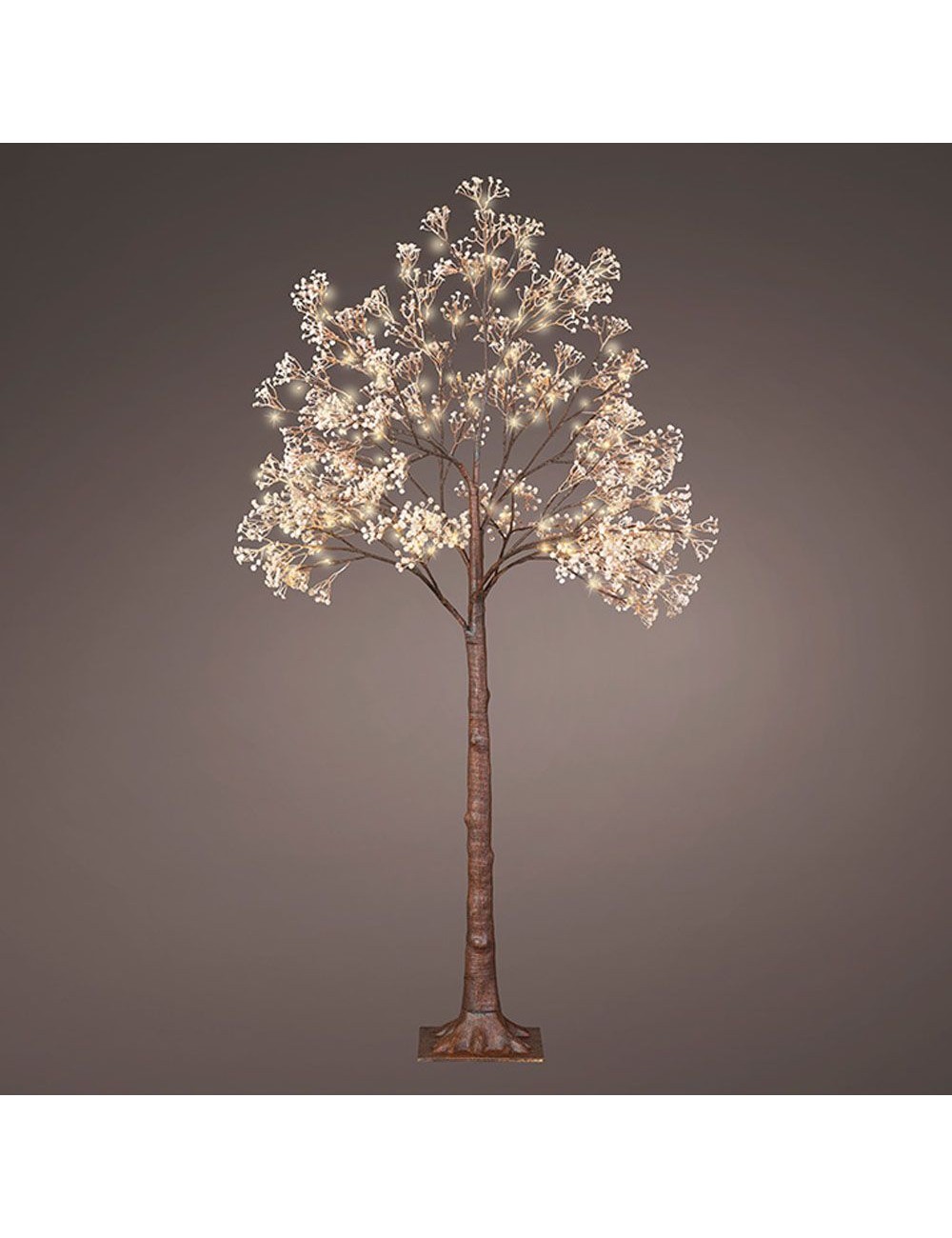 Arbol led gypsophila purpurina ip44 150cm