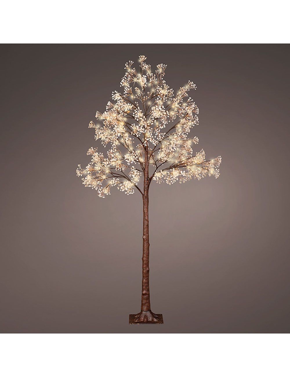 Arbol led gypsophila purpurina ip44 180cm