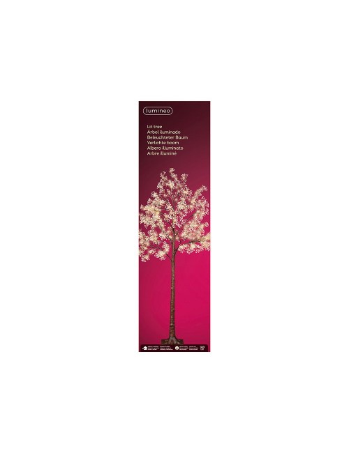 Arbol led gypsophila purpurina ip44 180cm