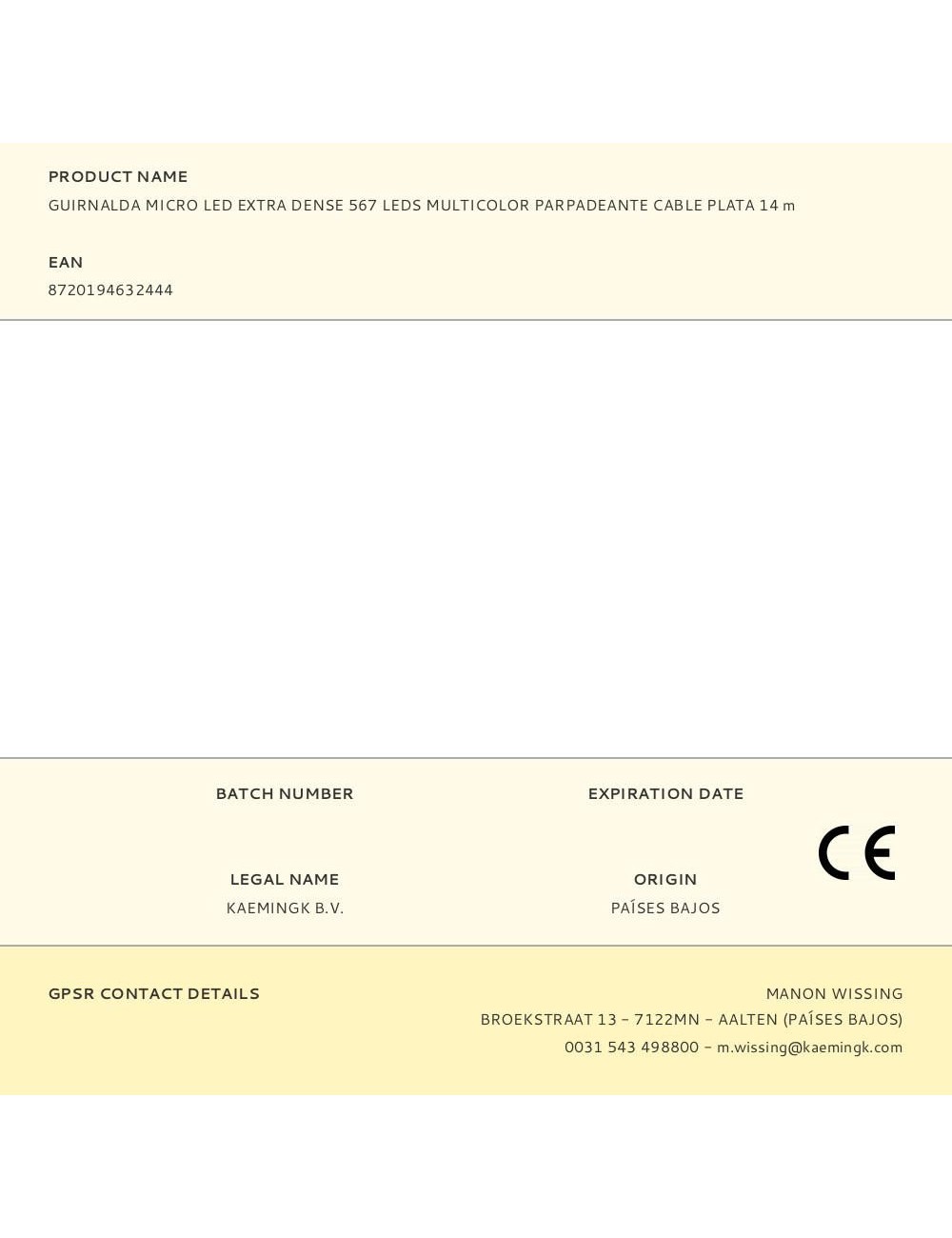 Guirnalda micro led extra dense 567 leds multicolor parpadeante cable plata 14 m