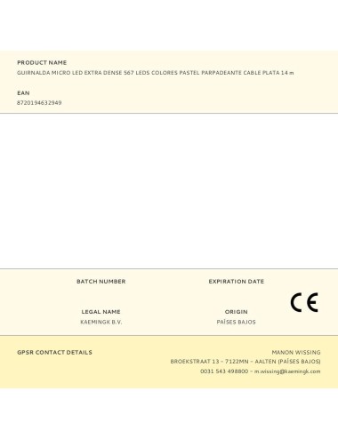 Guirnalda micro led extra dense 567 leds colores pastel parpadeante cable plata 14 m