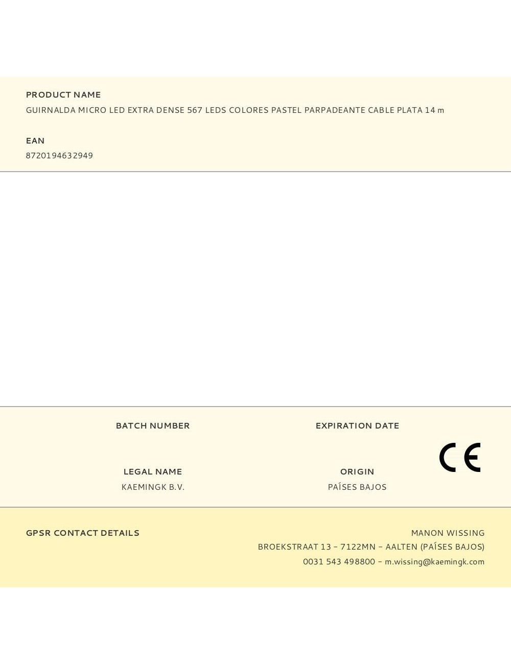 Guirnalda micro led extra dense 567 leds colores pastel parpadeante cable plata 14 m