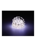 Guirnalda micro led extra dense 567 leds luz fria parpadeante cable plata 14 m