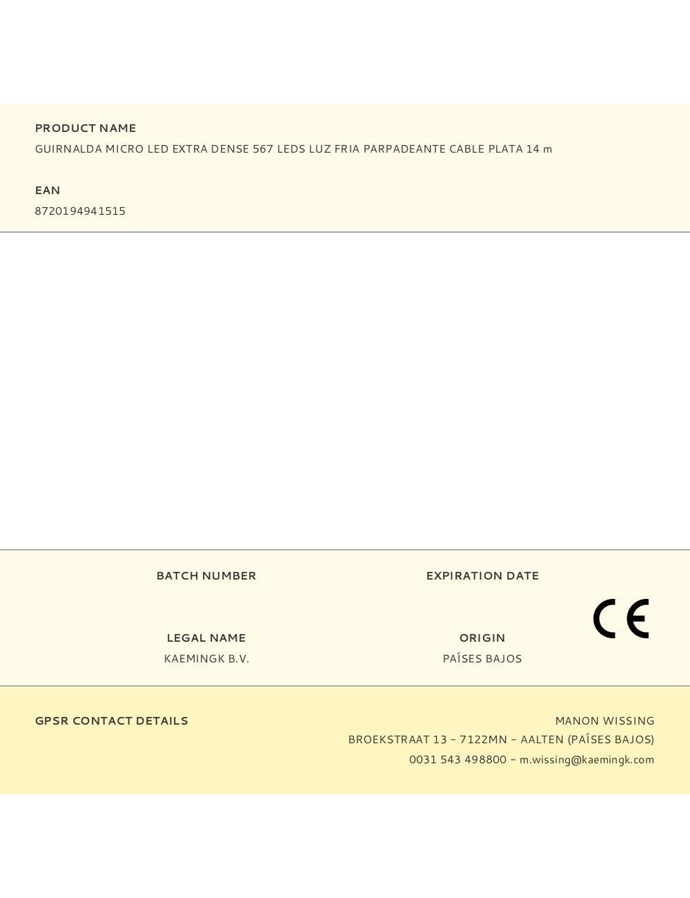 Guirnalda micro led extra dense 567 leds luz fria parpadeante cable plata 14 m