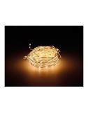 Guirnalda micro led, 567 leds, multifunción, luz cálida, exterior, 9 m