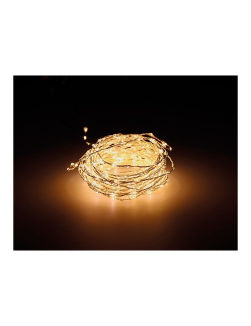 Guirnalda micro led, 567 leds, multifunción, luz cálida, exterior, 9 m