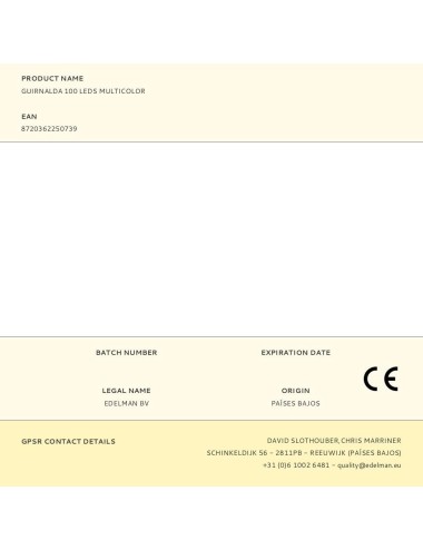Guirnalda 100 leds multicolor