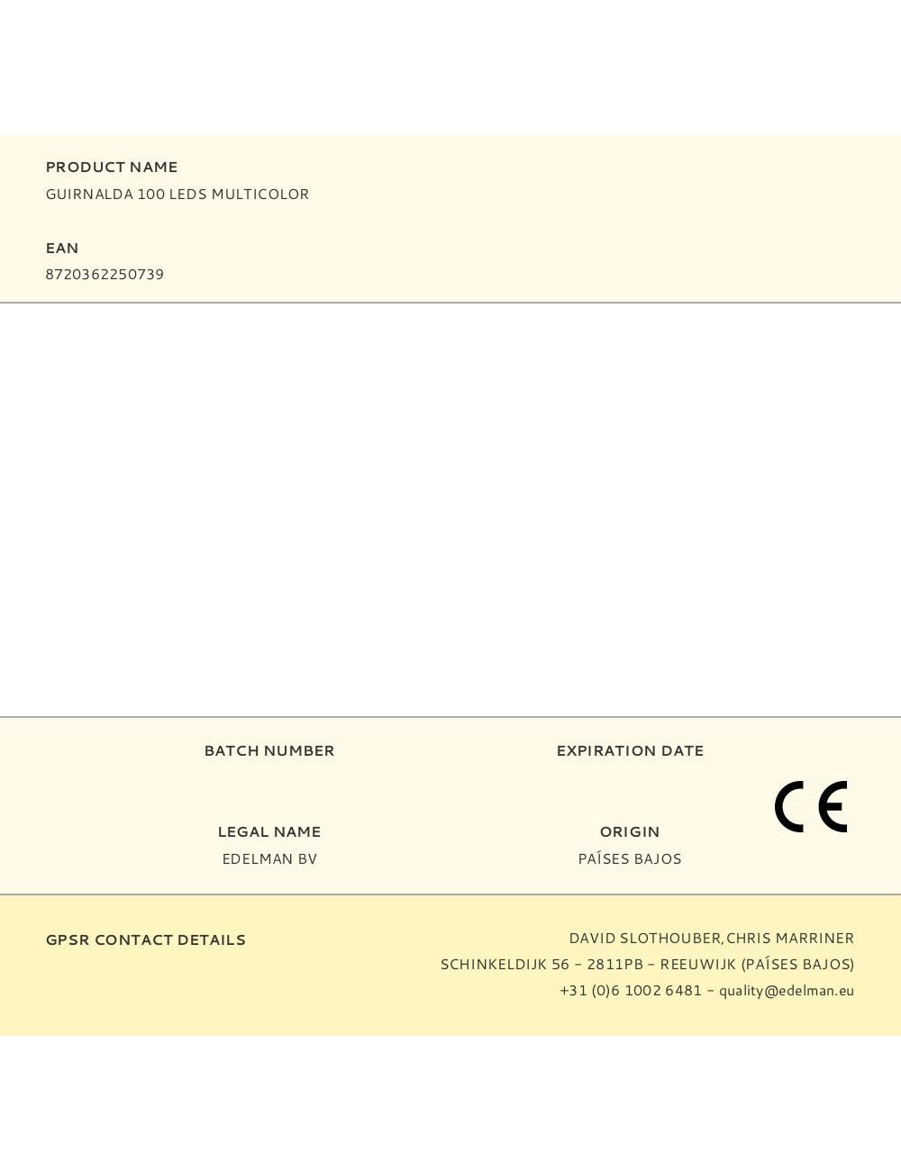 Guirnalda 100 leds multicolor