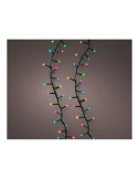Guirnalda multifunción, uso exterior, led compact, multicolor pastel, cable verde, 500 leds, 16 m