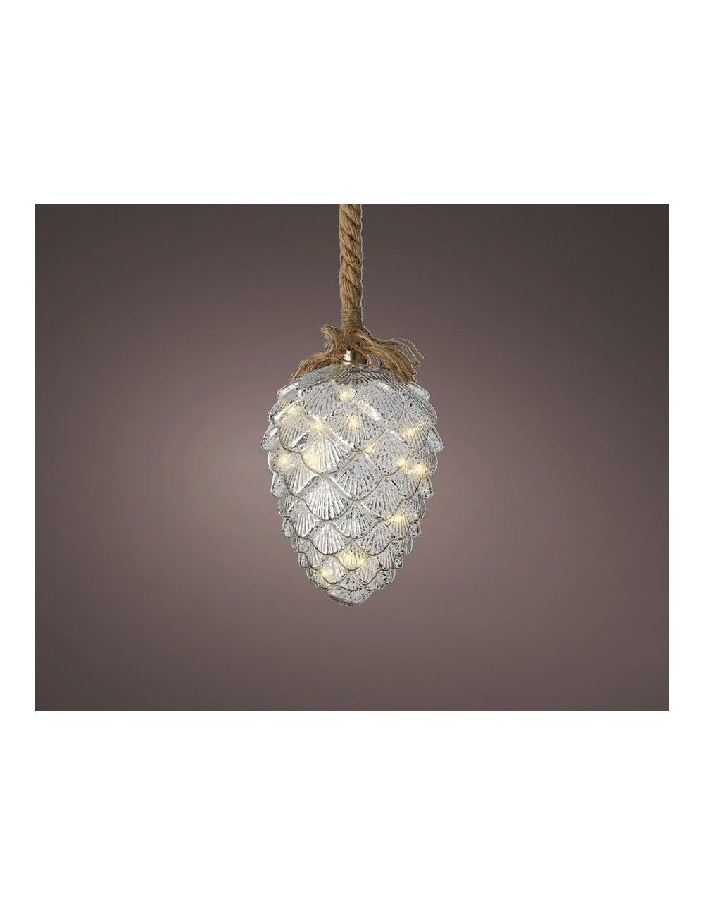 Piña microled ø15x21cm 15 leds