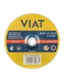 Disco corte fino 1,9mm inox-metal ø230x1,9x22,23mm viat0320230 viat
